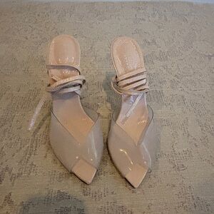 Elegant Nude Women's Heels